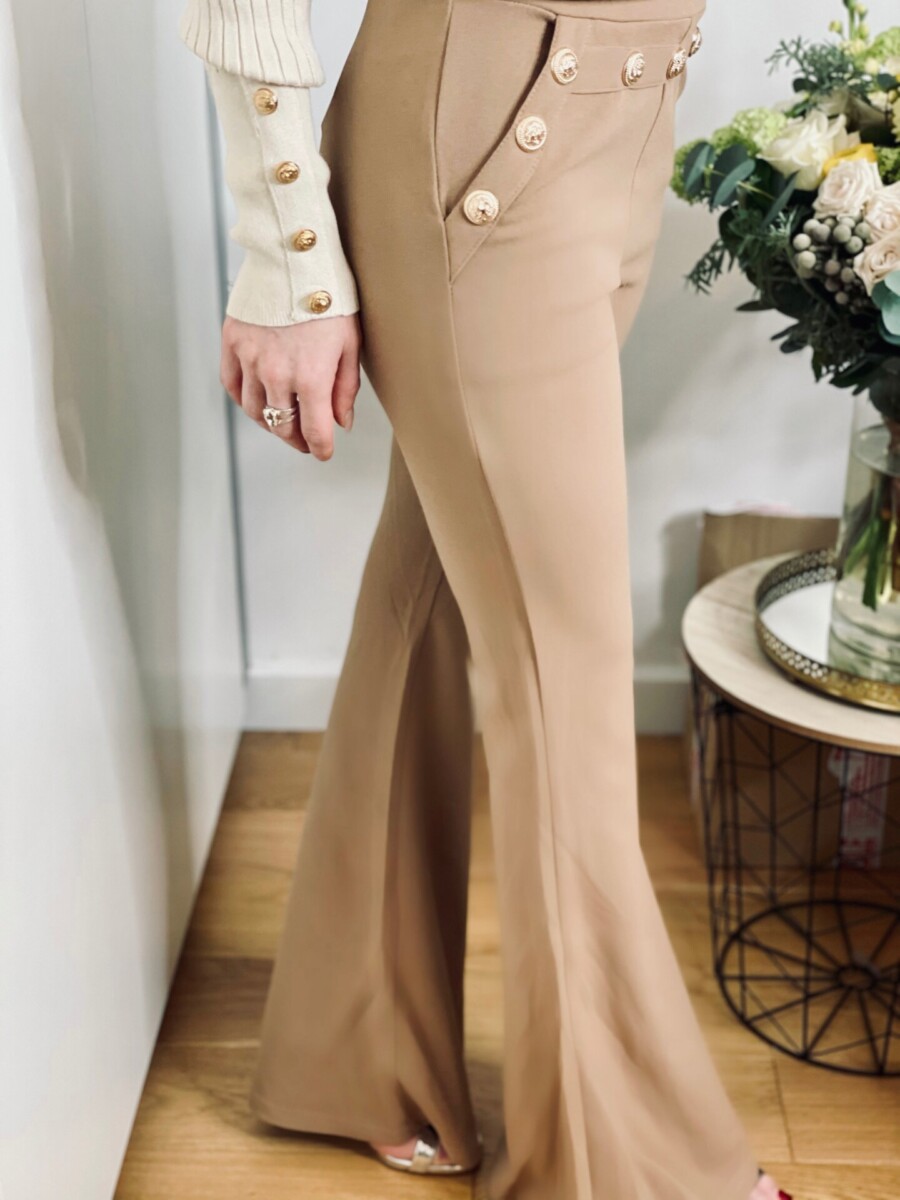 Pantalon Mathilde Beige